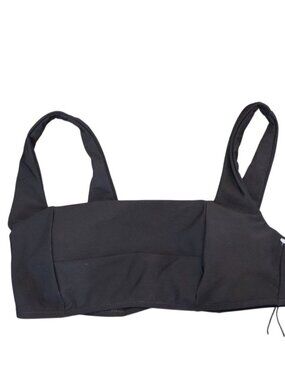 Bondi Born Black Bikini Top, Medium NWOT